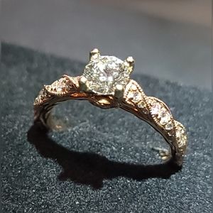 Wedding Ring Set by Kay Jewelers (Jared's), Size 6, Angel Sanchez Gold